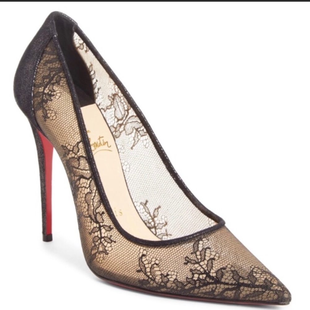 Christian Louboutin Lace Heels
